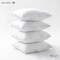 16x16 Throw Pillow Insert - Set of 4 White Inserts for Decorative Pillow Covers for Bed, Decorative Pillows for Bed, Couch Pillows, Throw Pillows for Couch